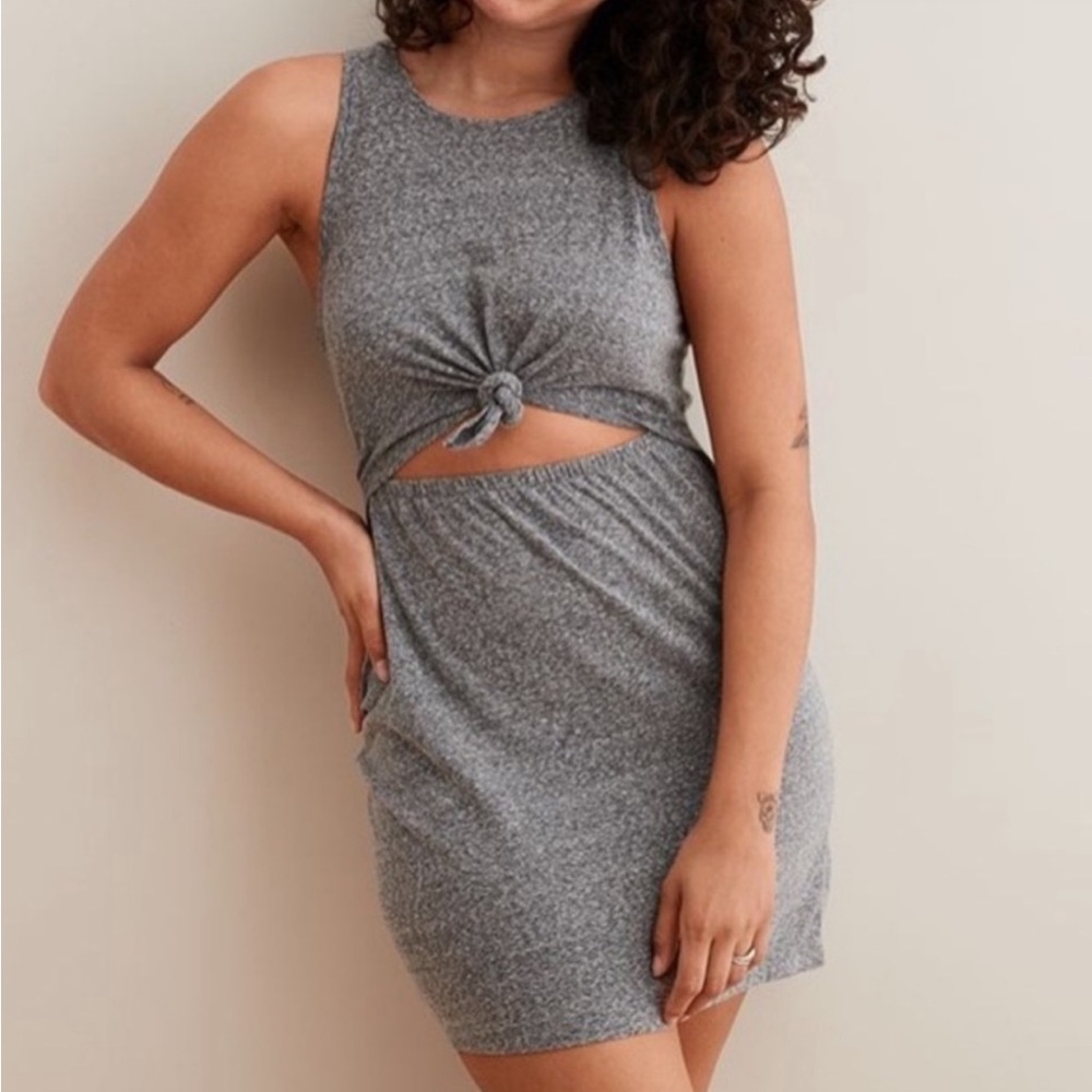 Green Aerie cut out dress!